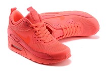 Кроссовки женские Nike Air Max 90 SneakerBoot NS на каждый день оранжево-красные